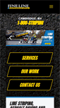 Mobile Screenshot of finelinemarkingservices.com